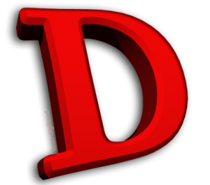 D is for Die by Eating